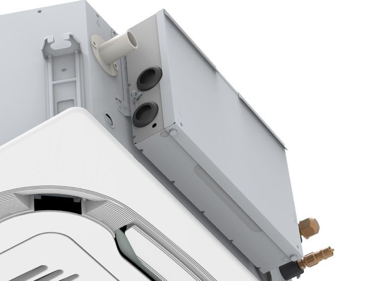 Кассетный кондиционер Energolux ESAC24C1_WF_AR2_DC/ESAU24U1_AR2_DC/ESCP25A1