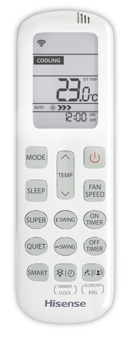 Настенный внутренний блок мульти сплит-системы Hisense Premium Design Free Match DC AMS-09UR4SVETG67(R)