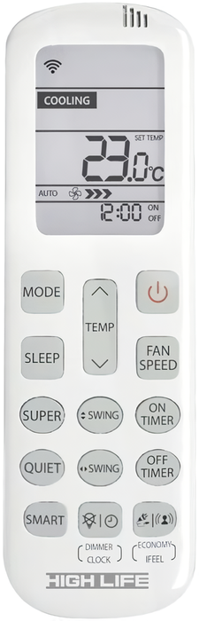 Кондиционер High Life Priority Class ACHL-09PC-I-CHDV02S