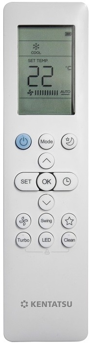 Канальный внутренний блок мульти сплит-системы Kentatsu KMZAA25HZRN1/KPU65-D4