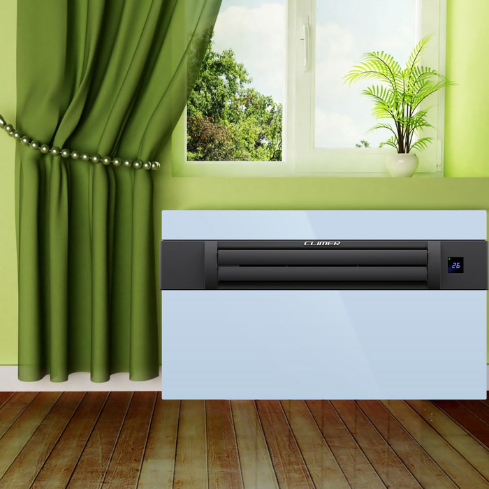 Кондиционер без наружного блока Climer SX 25 Cray blue (голубой глянцевый)