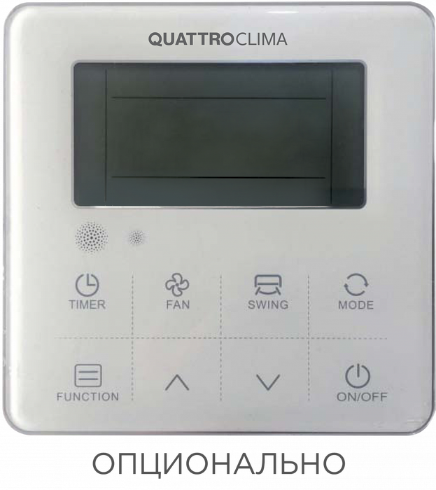 Кассетный кондиционер QUATTROCLIMA QV-I36CG/QN-I36UG/QA-ICP10