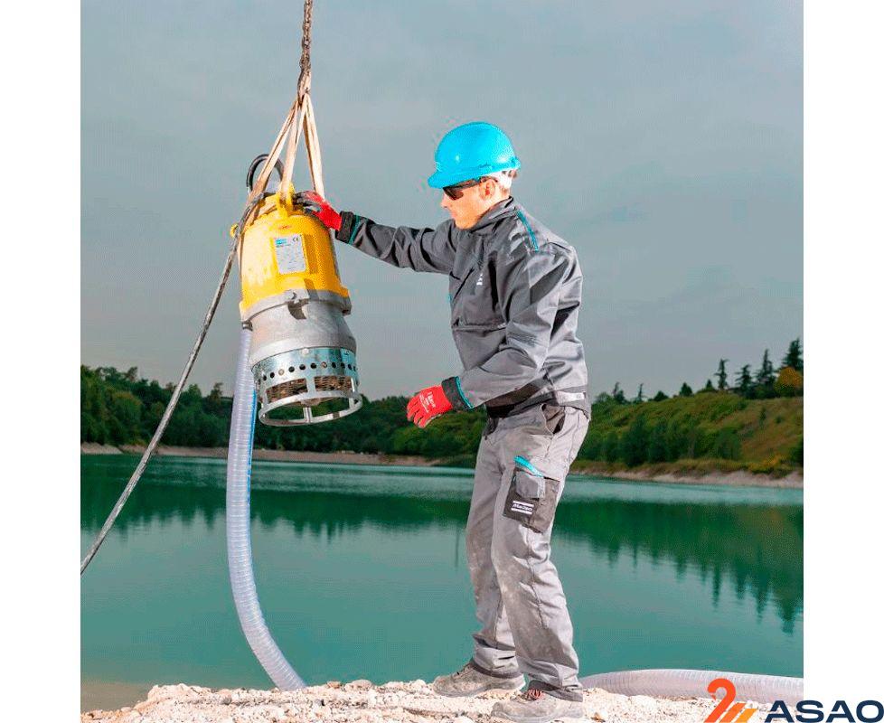 Шламовый насос WEDA L40N 400В под шланг 3"