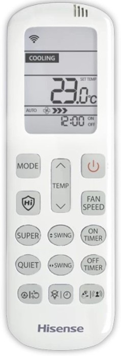 Настенный внутренний блок мульти сплит-системы Hisense Zoom Free Match AMS-18UW4RXSKB01